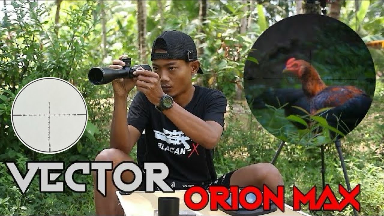 VECTOR ORION MAX 3-18 X 44 HD FFP‼️POLLL CLEAR‼️
