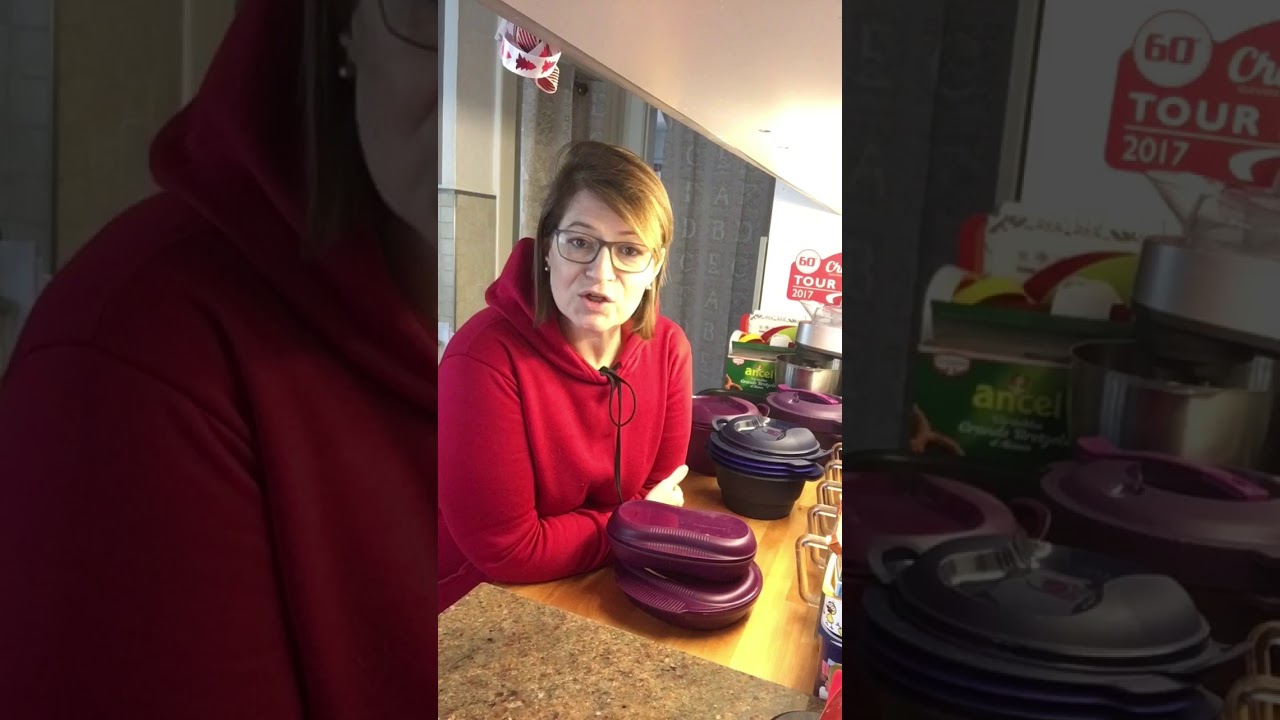 Presentation des cuiseurs micro ondes by Tupperware