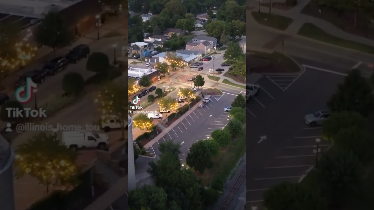 Drone video of downtown Minooka. Looking to move to the Minooka area, contact us. #Minooka #illinois