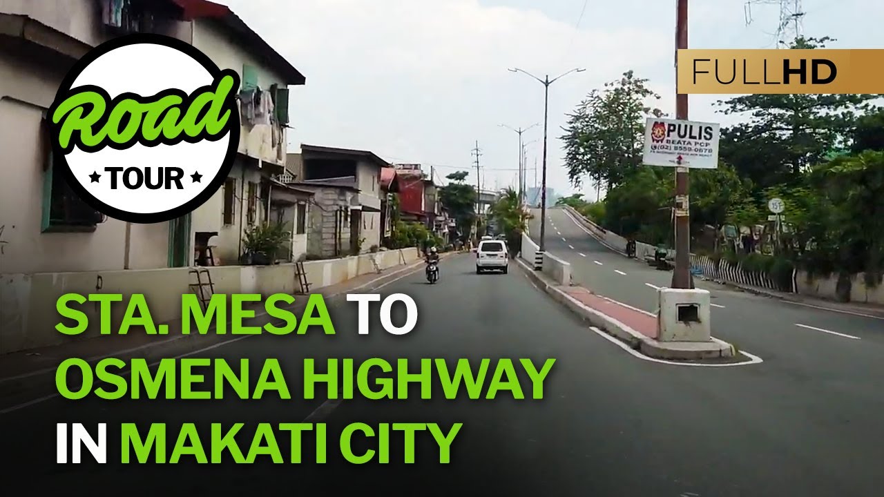 Sta. Mesa to Osmena Highway via Pandacan & Paco Manila - Full Road Trip