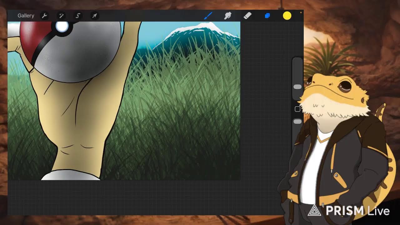 blind creative painting