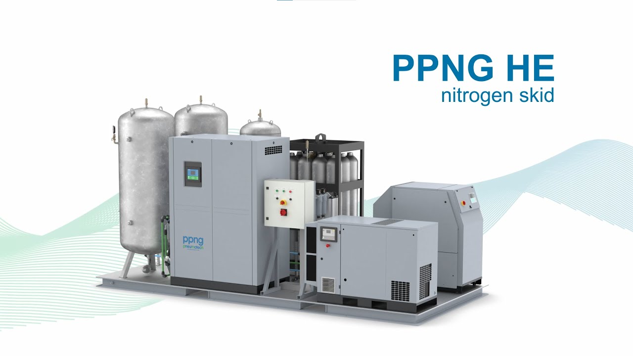 The PPNG high-pressure nitrogen skid - The ideal solution for laser cutting