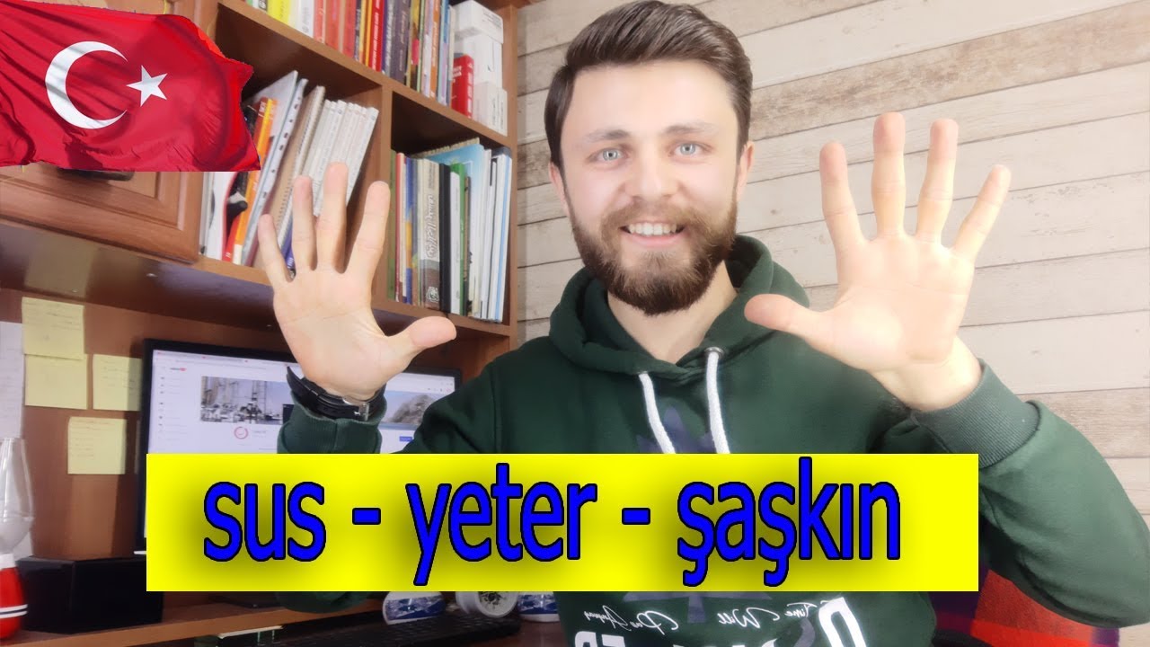 سلسلة أهم 10 كلمات في اللغة التركية - تعلم اللغة التركية من الصفر 1