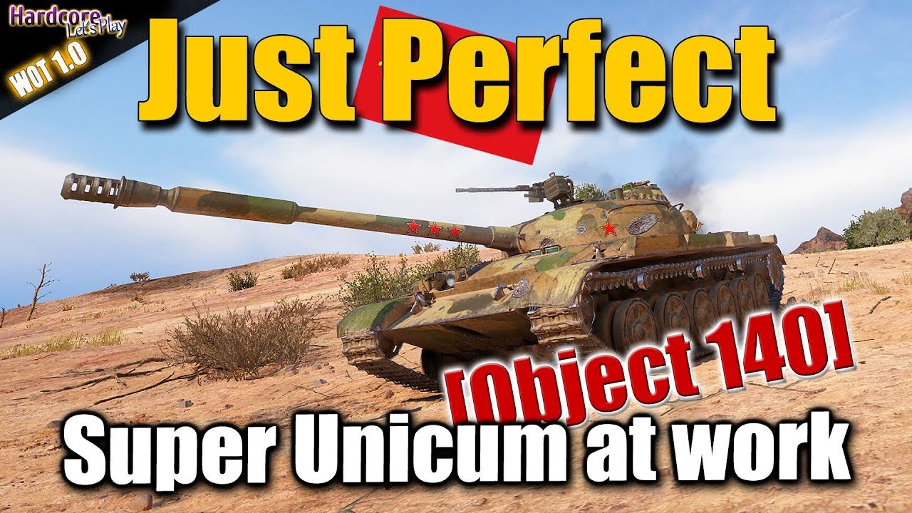 Object 140, Super Unicum at work, just perfect, WORLD OF TANKS