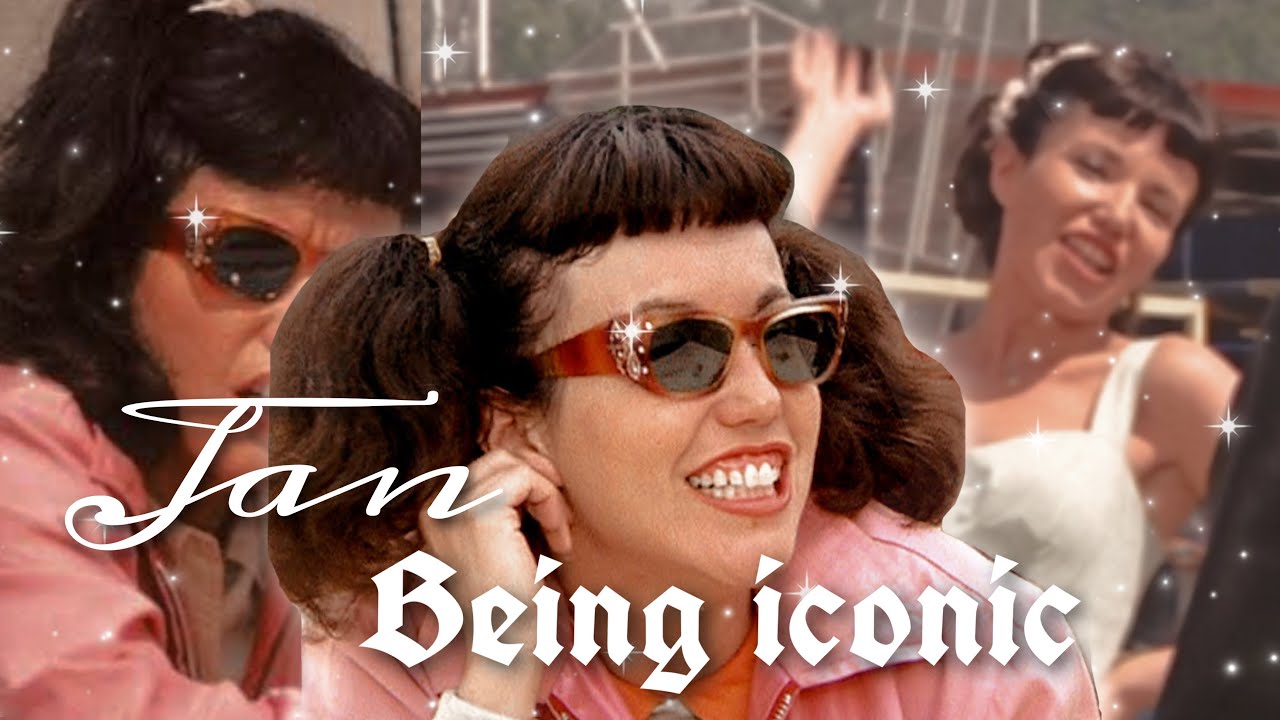 Jan from grease being an icon