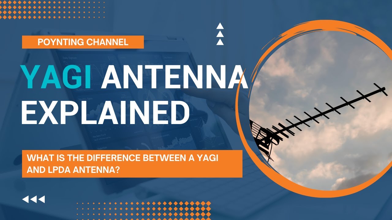 YAGI Antenna explained - What is the difference between a Yagi and LPDA antenna?