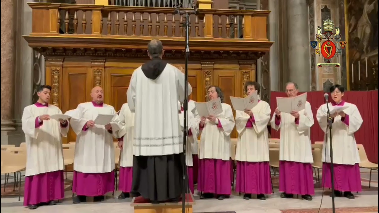 Cappella Giulia,Basilica di S. Pietro jn Vaticano, Magnificat VIII Toni.Falsobordone Lorenzo Perosi.