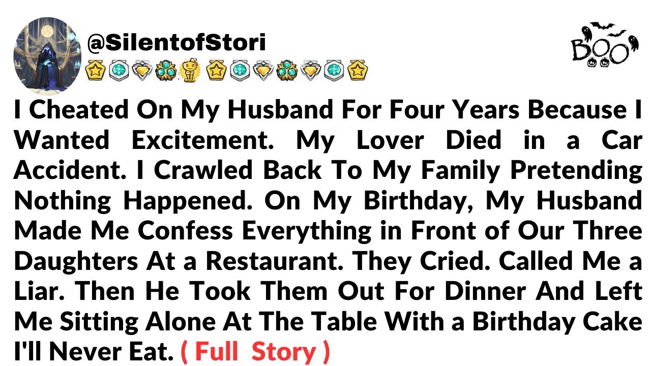 I Cheated On My Husband For Four Years Because I Wanted Excitement. My Lover Died in a Car Accident.