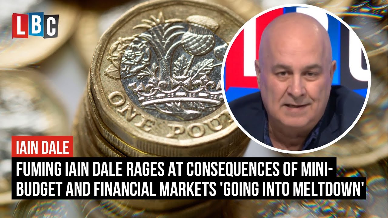 Fuming Iain Dale rages at consequences of mini-budget and financial markets 'going into meltdown'