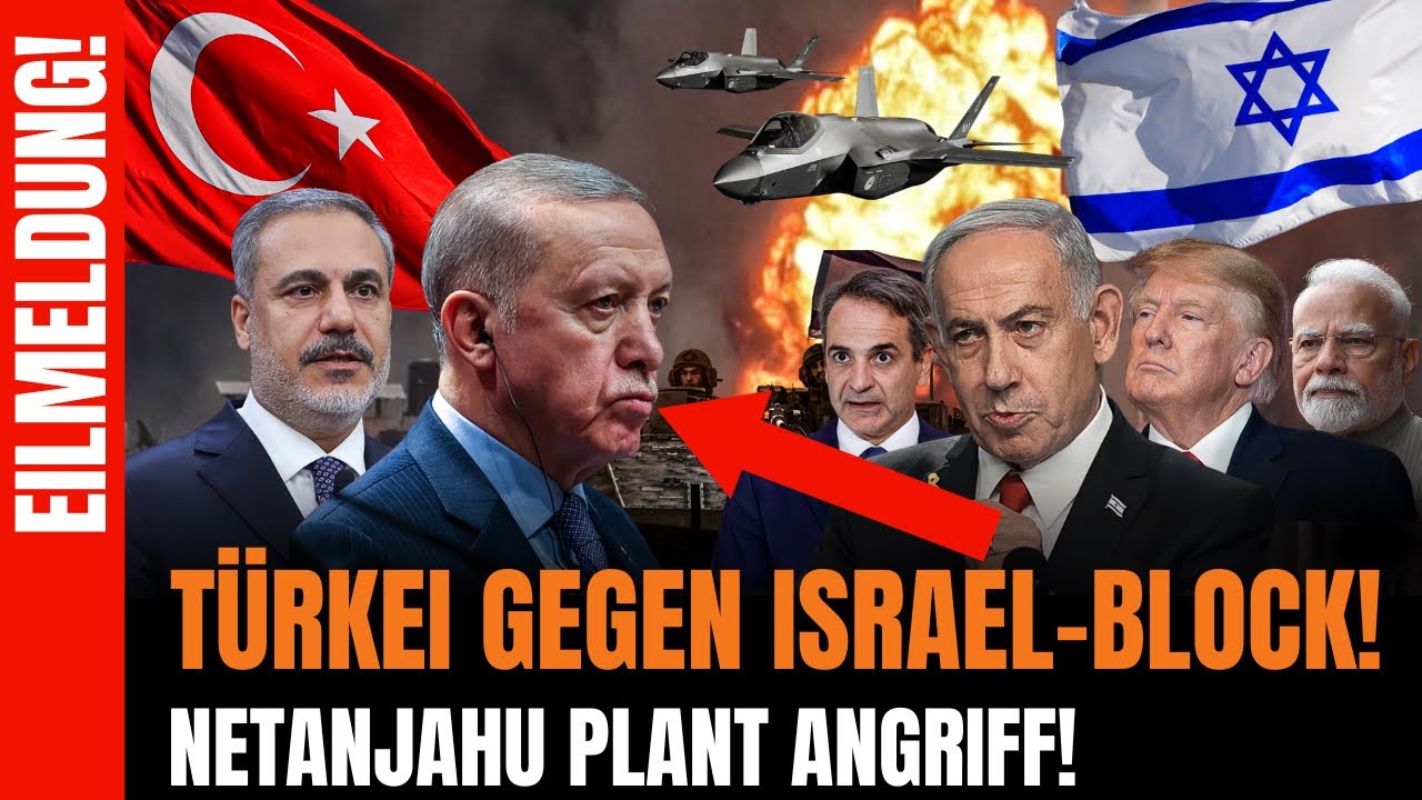 🚨UNFASSBAR!! Israel baut Front gegen Türkei - Erdoğan & Fidan zerstören Netanjahus Plan!