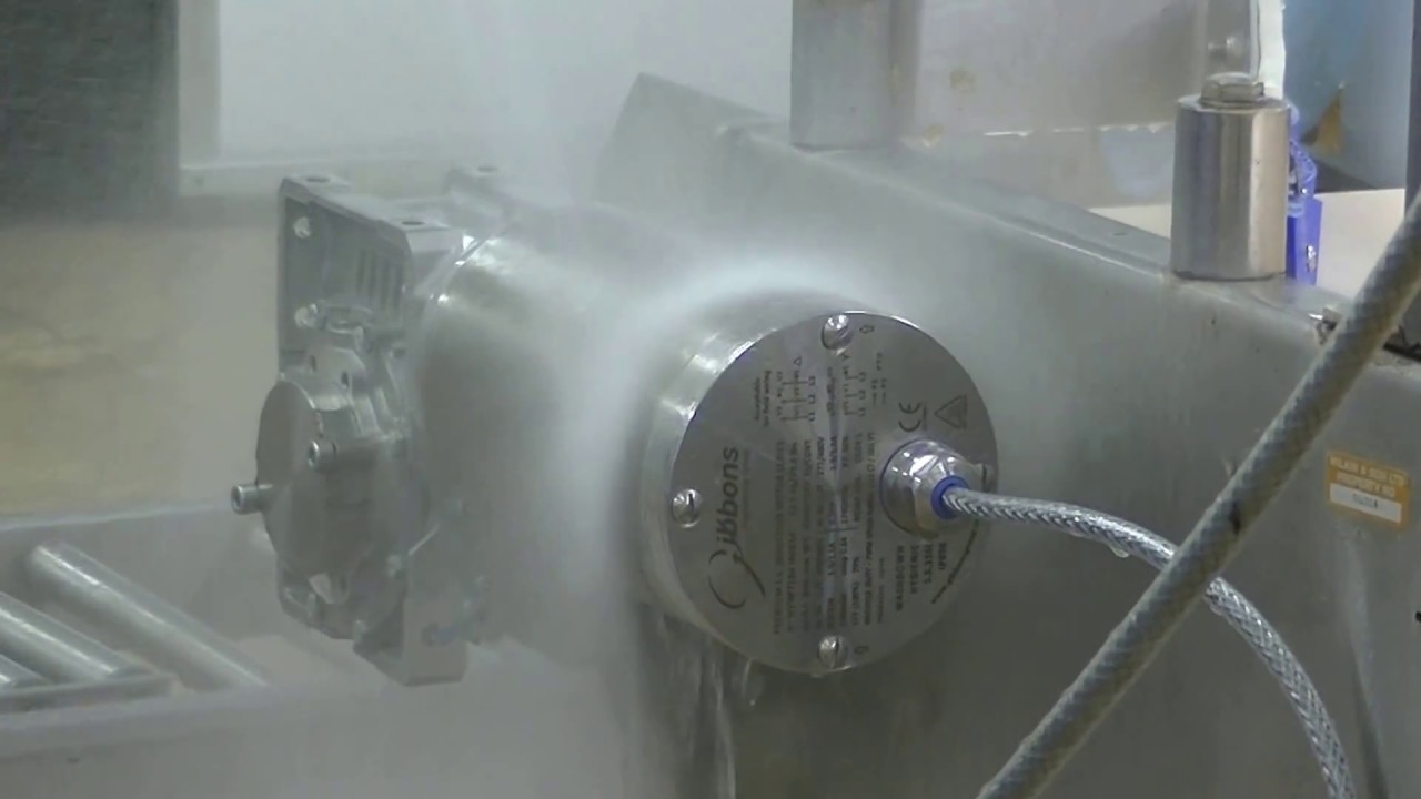 How to wash down a waterproof stainless steel electric motor