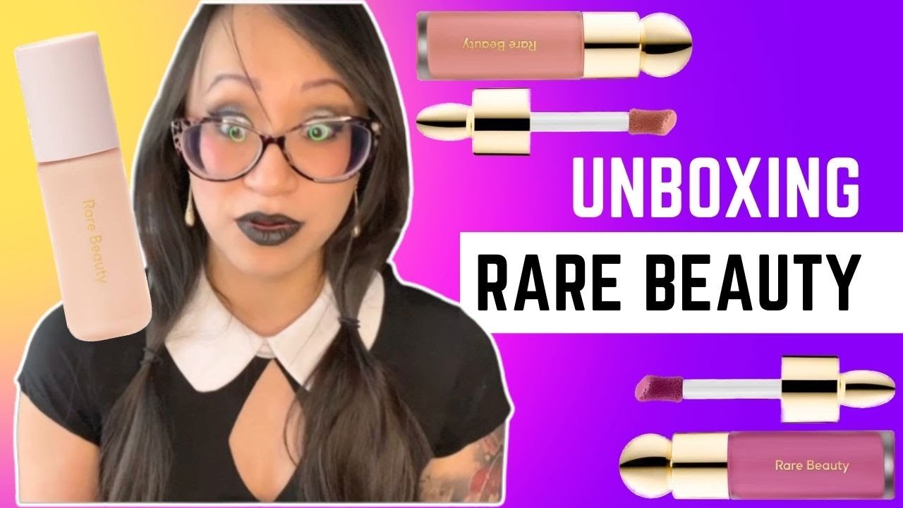 Unboxing and Reviewing Rare Beauty ✨