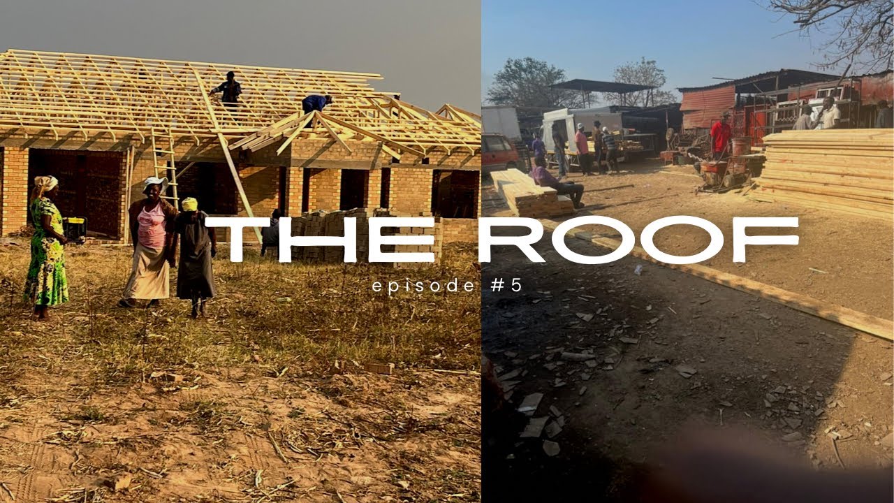#5 Our rural home in Zimbabwe (the roof finally completed)