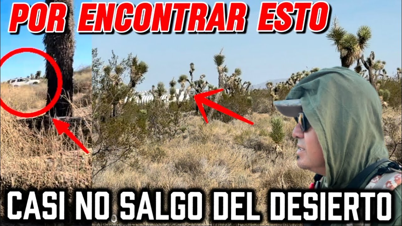Por grabar esto en el desierto casi no salgo del lugar 😳nunca debi entrar 
