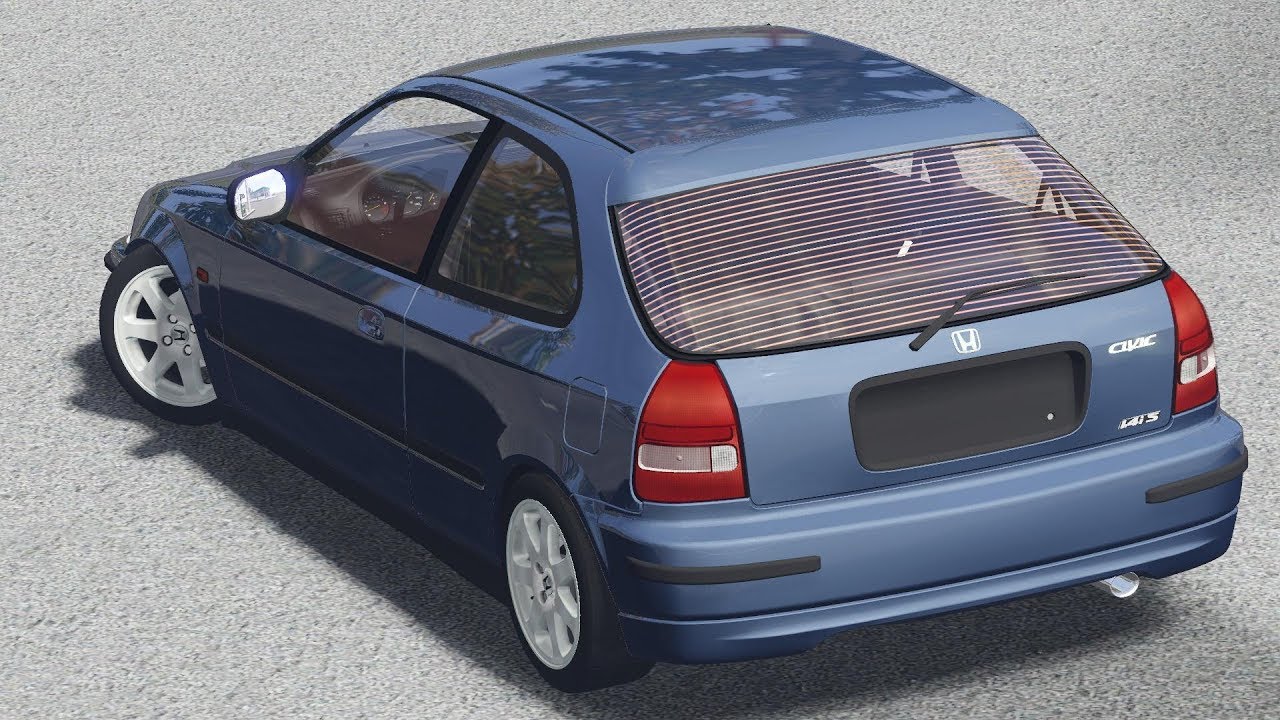 Honda Civic 1.4iS EK9 '99 drive (Links) - Racer: free game