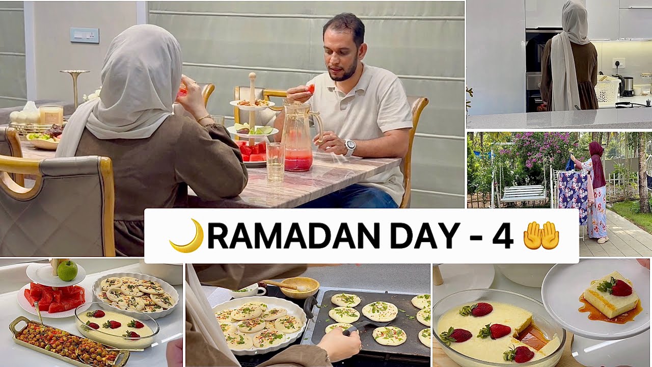 🌙 RAMADAN DAY - 4😍|SEHRI TO IFTAR😋|Irfanashamsheer