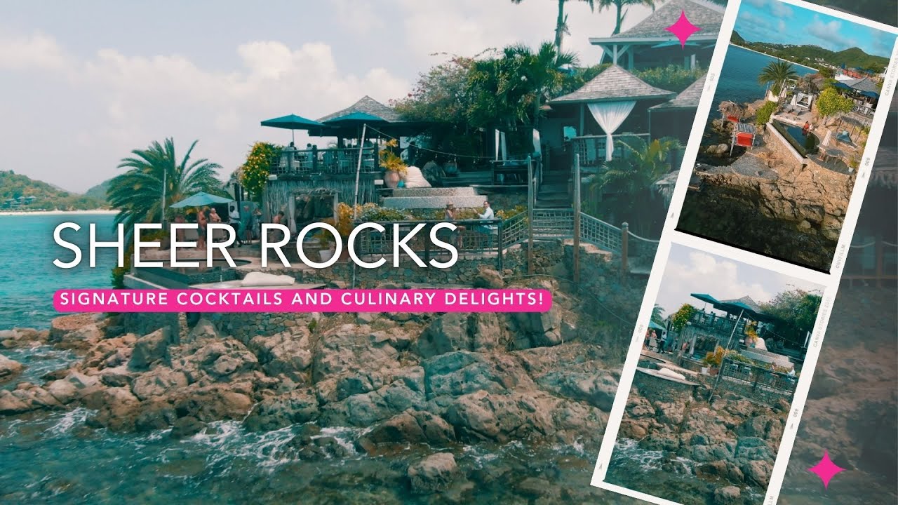 Signature Cocktails and Culinary Delights: A Day at Sheer Rocks, Antigua!