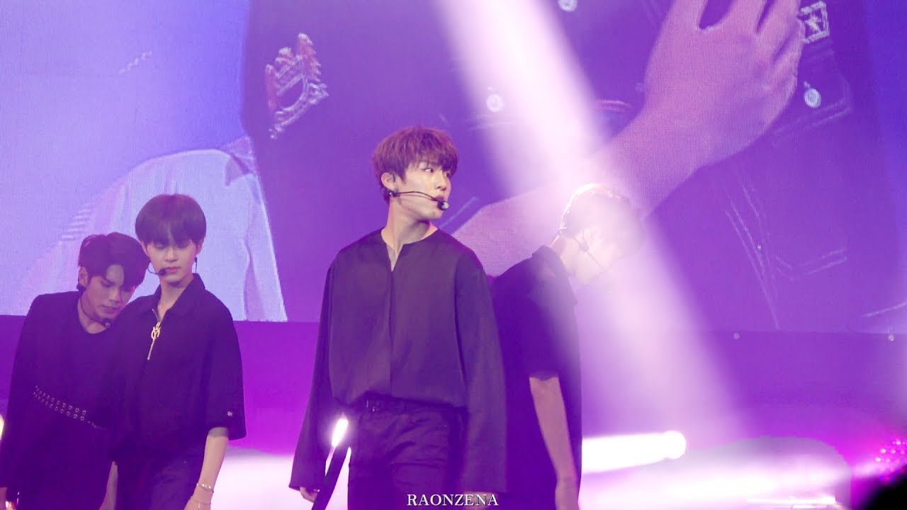 180526 그린콘서트 WannaOne - Beautiful (woojin focus)