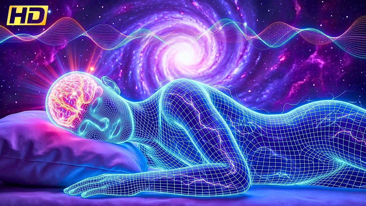 432Hz + 528Hz + 963Hz + 1111Hz Overnight Cellular Renewal • Restore Mind & Body with DNA Frequencies