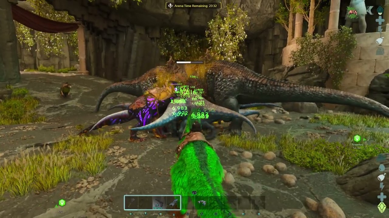 Beta thodes vs boss rex army