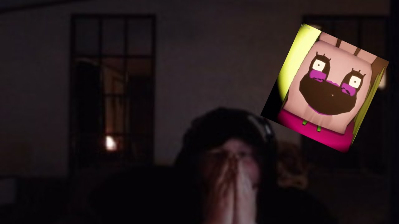 Caseoh plays a (NEW) SpongeBob horror type game (Scary)