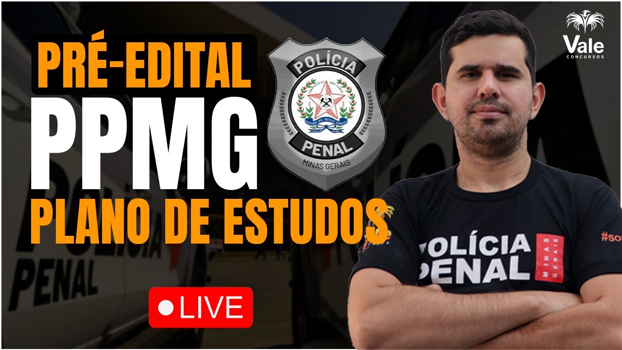 Plano de Estudos - Pré-Edital PPMG