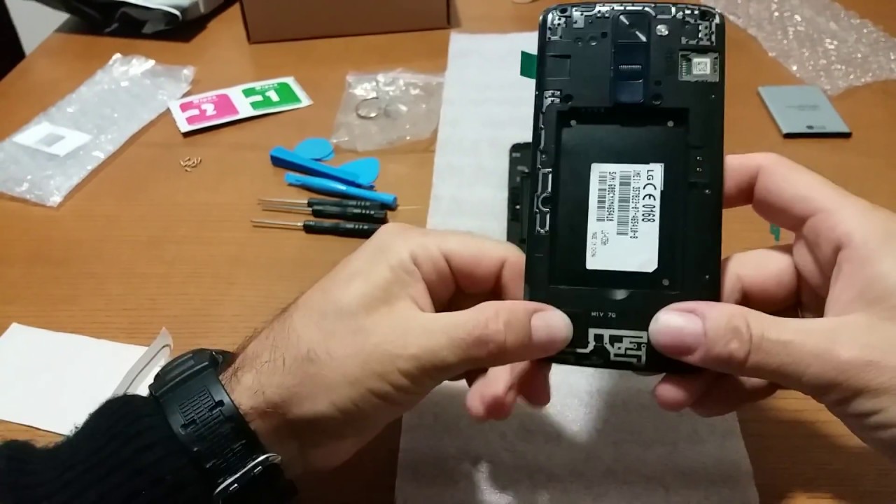 TUTORIAL CAMBIAR PANTALLA LG K8, HAZLO TÚ MISMO MUY FACIL!!!
