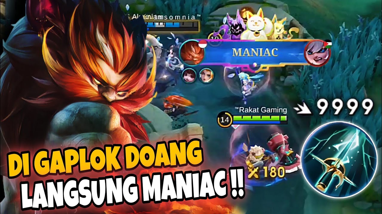 DI GAPLOK DOANG LANGSUNG DAPAT MANIAC! AULUS BEST BUILD TERSAKIT 2025 ~ MLBB