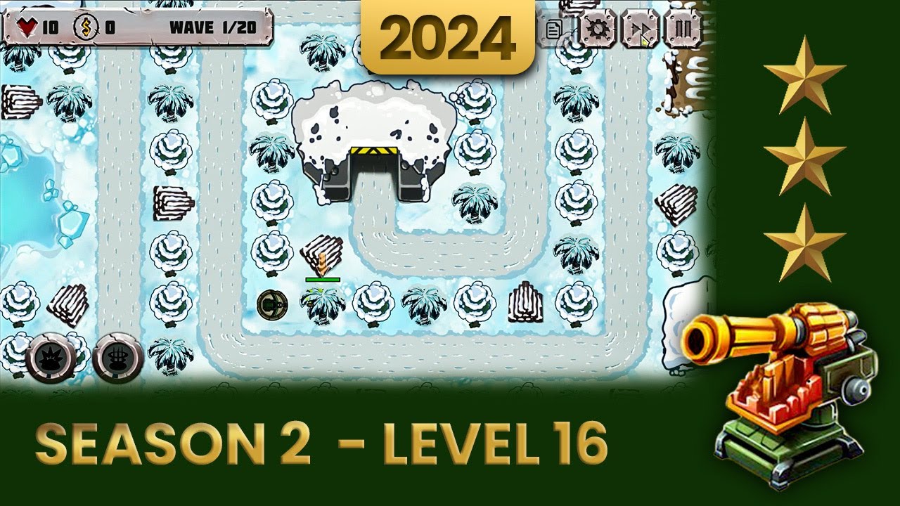 Battle Strategy: Tower Defense - Season 2 Level 16 (2024 Update) Walkthrough