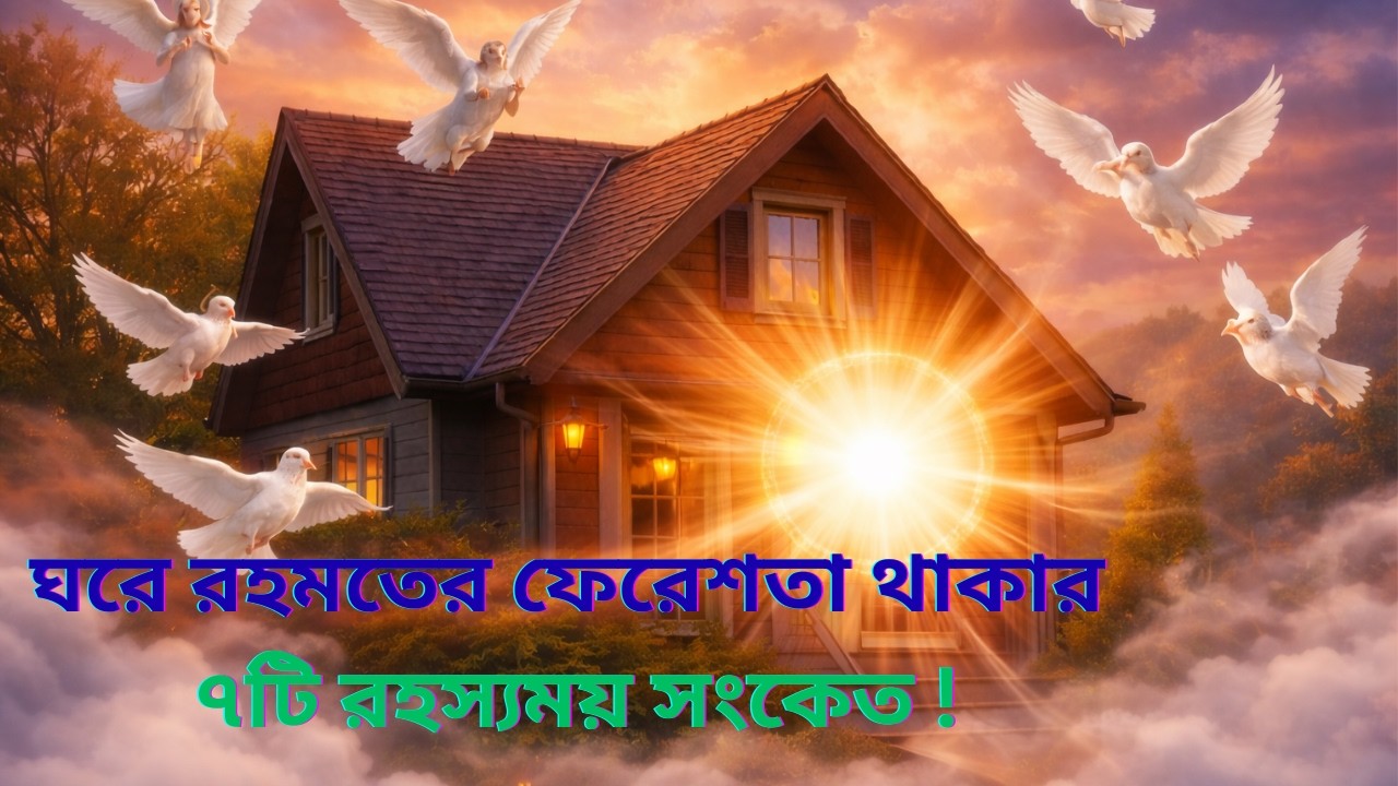 রহমতের ফেরেশতা ঘরে থাকার ৭টি রহস্যময় সংকেত- #দ্বীনেররাস্তা #আল্লাহরসাহায্য #ফেরেশতা