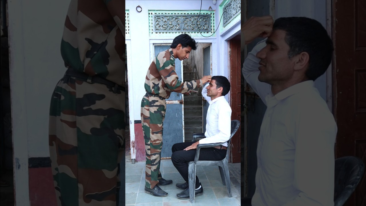 Indian Army 🇮🇳 Soldier Family life #shorts #army #family #viral #trending