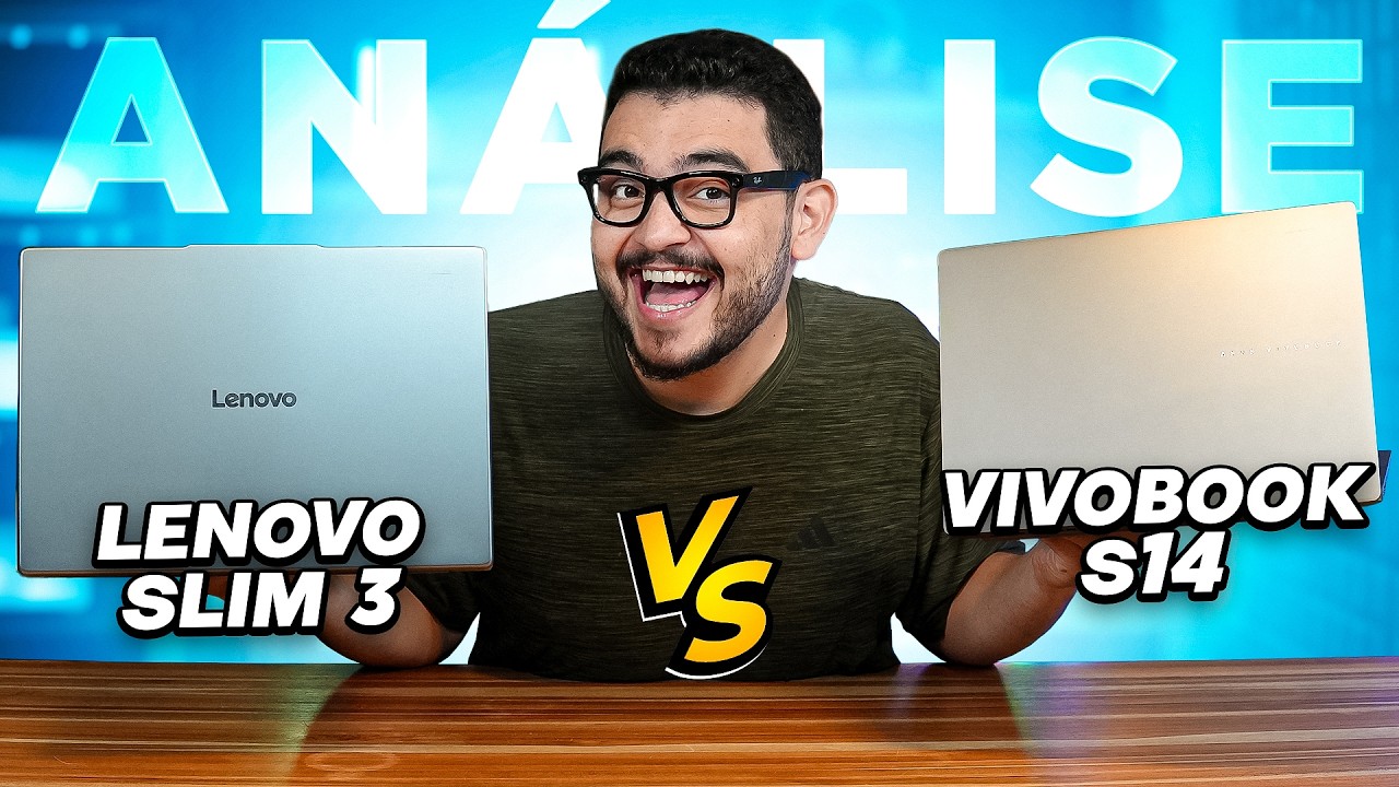 Asus VivoBook S14 vs Lenovo Slim 3: O MELHOR Notebook Custo-Benef&iacute;cio em 2026! 💻 An&aacute;lise Completa