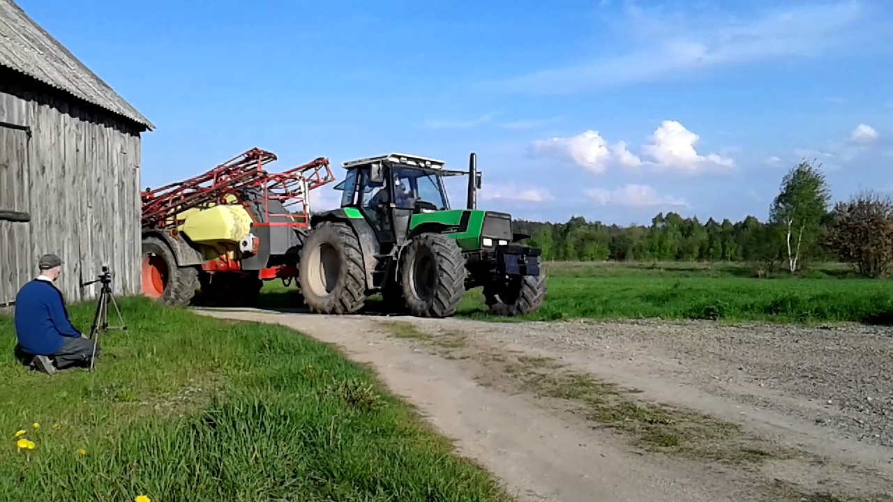 Deutz Fahr + Rau 4500 l opryski i wtopa 2017