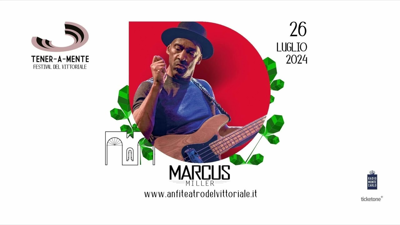 MARCUS MILLER - VITTORIALE (GARDONE RIVIERA, ITALY) - 26.07.2024 - FULL LIVE