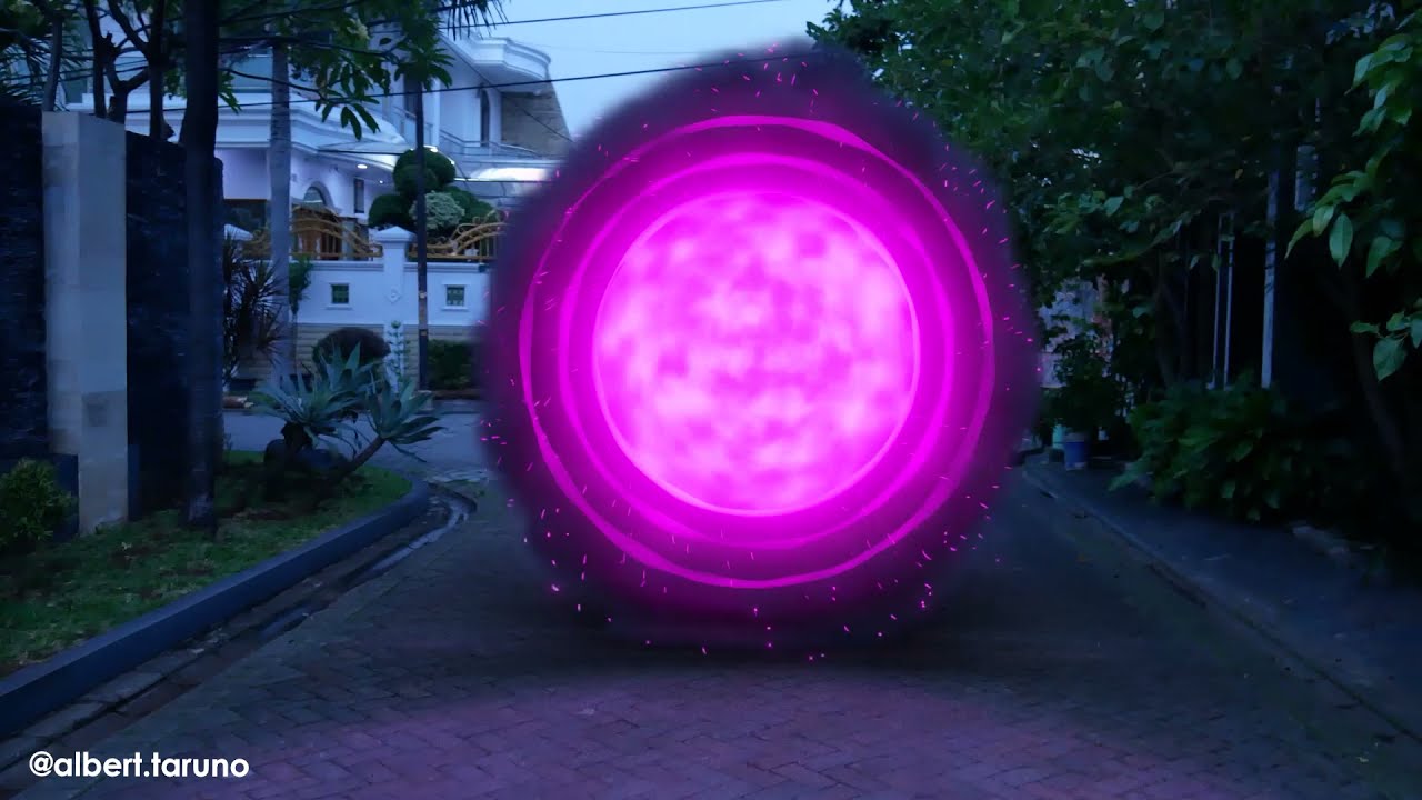 Portal VFX, Inspired by Thanos' portal (Blender 2.9)