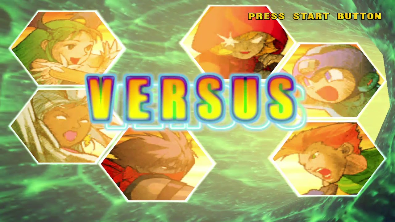 Marvel vs Capcom 2 Morrigan/Storm/Strider Dreamcast Gameplay