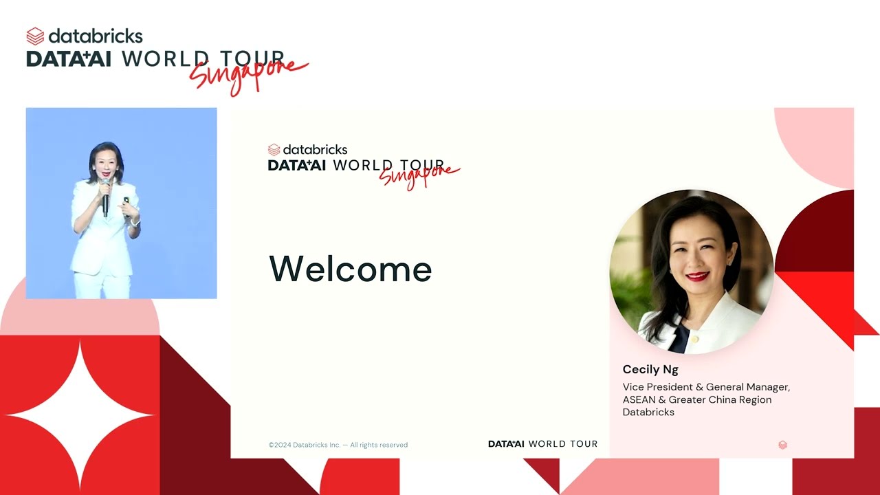 Data + AI World Tour 2024 Singapore - Keynote
