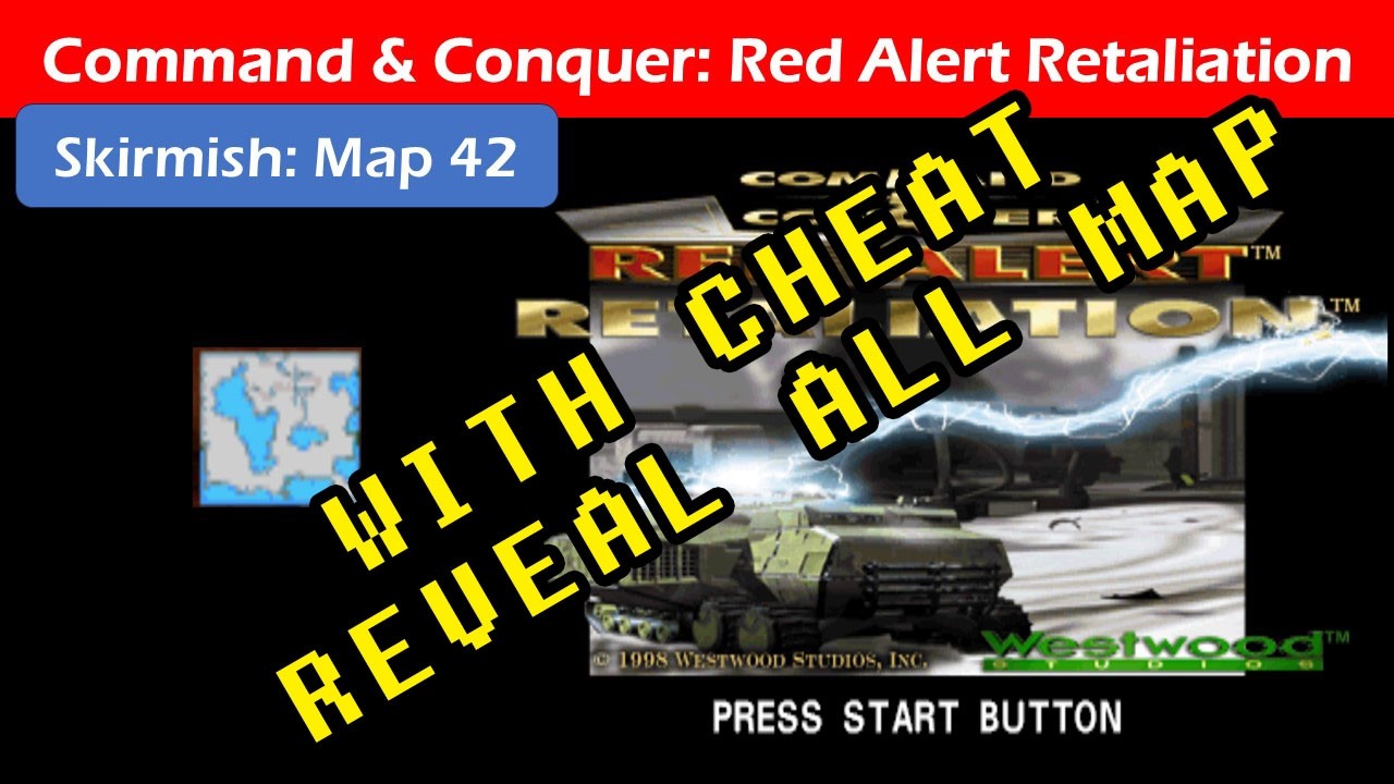Command & Conquer - Red Alert Retaliation (MAPA 42 Escaramuça / Longplay PSX)