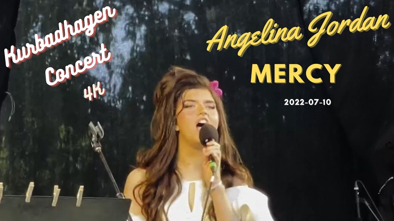 Angelina Jordan (16) - Mercy [4K UHD] Live at Kurbadhagen - July 10th, 2022, Sandefjord, Norway