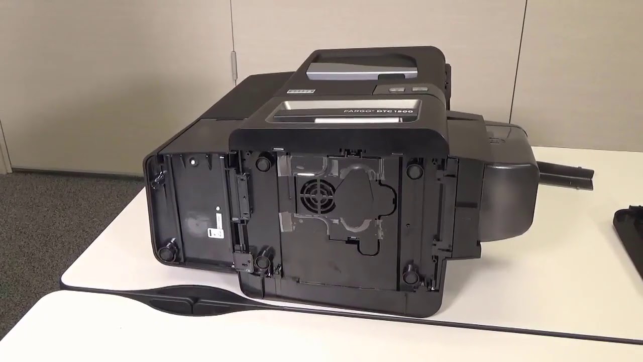 FARGO DTC1500 - How to upgrade DTC1500 with lamination module - sales@easybadges.com