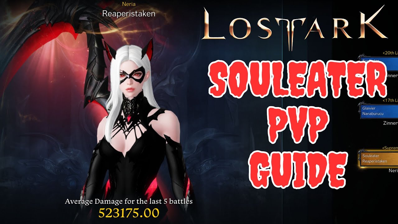 Souleater PvP Guide - Best Skills + Combos + Alternative  Skills