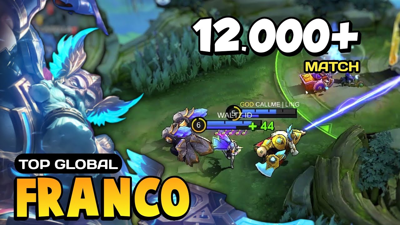 Franco Best Build 2025 [ Franco Top Global Gameplay ] Mobile Legends