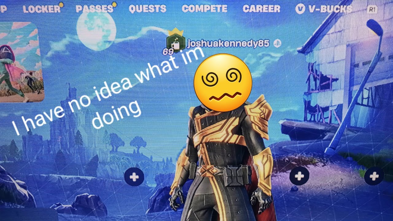 I played fortnite and sucked at it