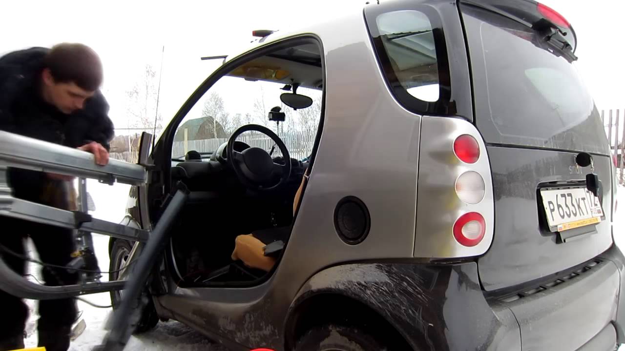 Замена стеклоподъемника Smart Fortwo 450