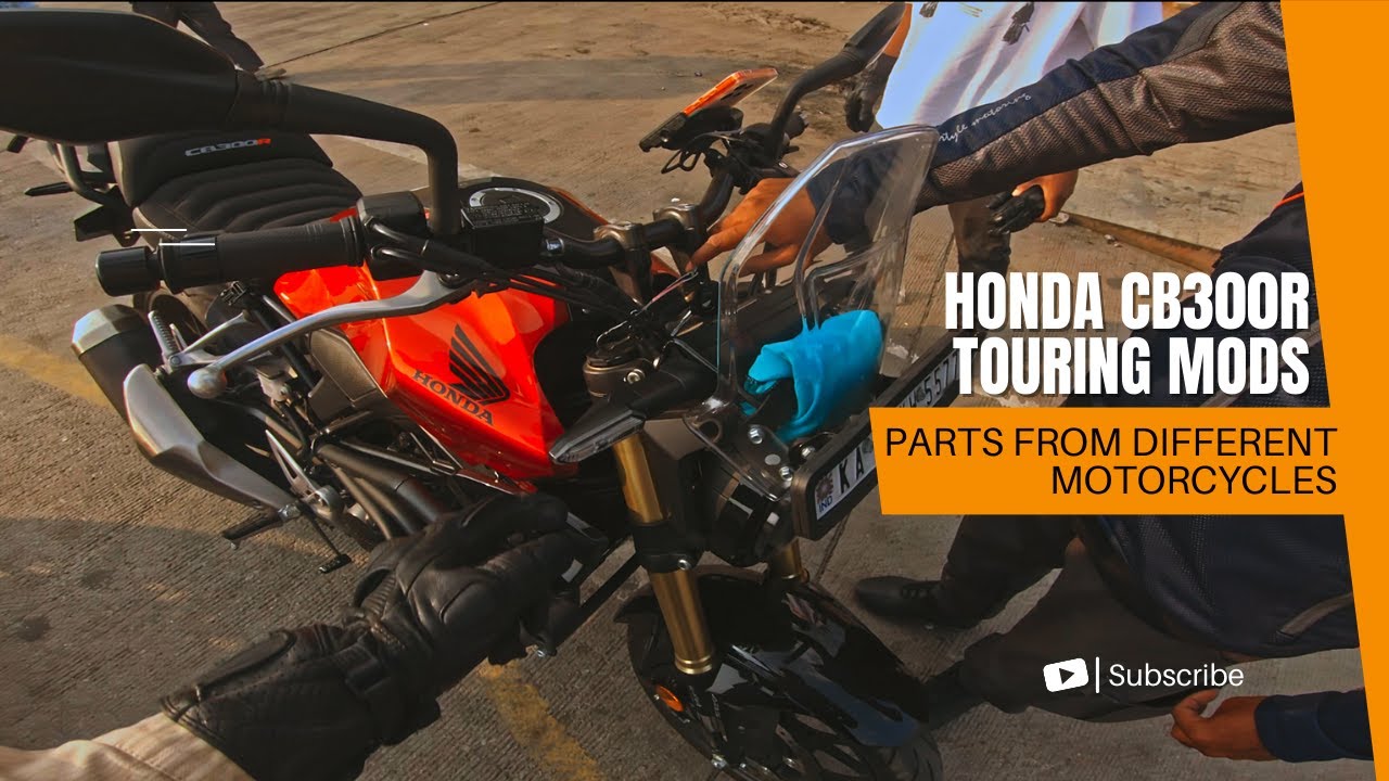 Honda CB 300R mods | From Strangers to Companions: The Thrayandurga Ride
