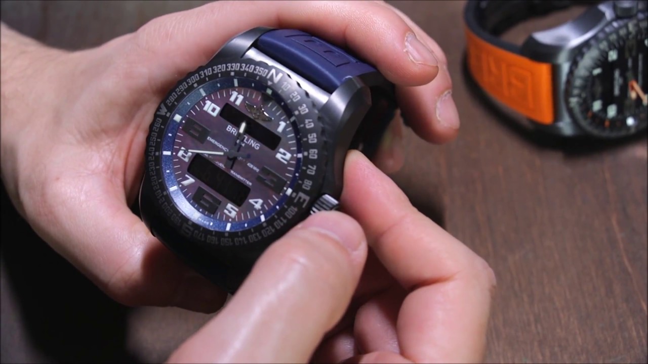 Обзор часов Breitling Emergency II | aBlogtoWatch