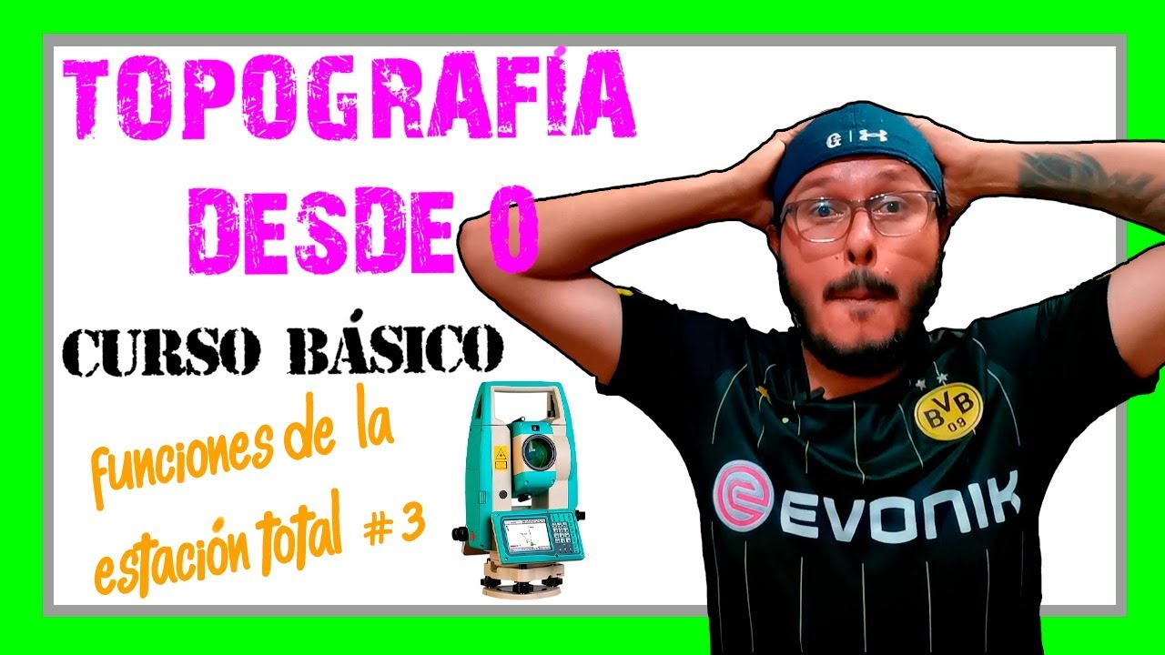 ESTACIÓN TOTAL 😁😁 funciones y PARA QUÉ SIRVEN 🤩🤩 100% FÁCIL 😯😯