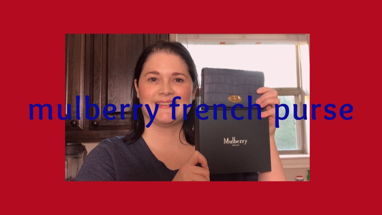 Mulberry Plaque French Purse Wallet Reveal & Review | Black Friday Purchase |#MulberryWallet