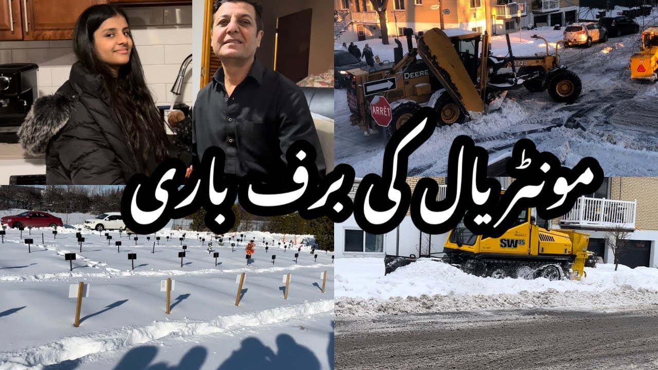 Itni Zayada Snow ⛄️ Snow Life In Montreal 🥶