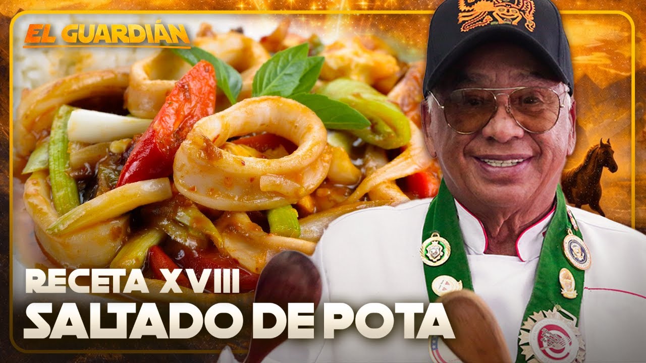 DON PEDRITO PREPARA SALTADO DE POTA ORIGINAL 🦑 El Guardián